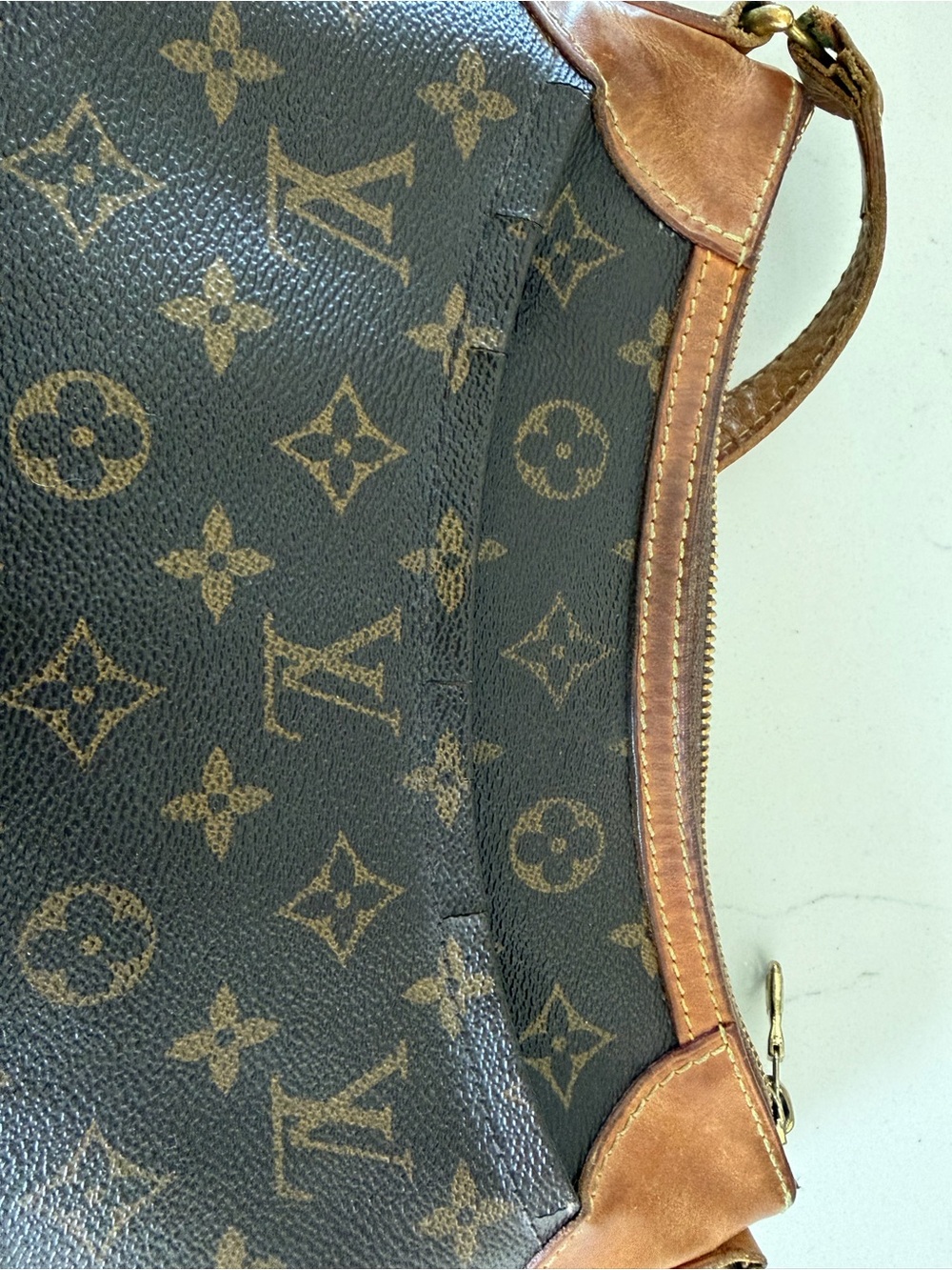Louis Vuitton Odeon Monogram Canvas Crossbody in Brown and Tan - Picture 8 of 15